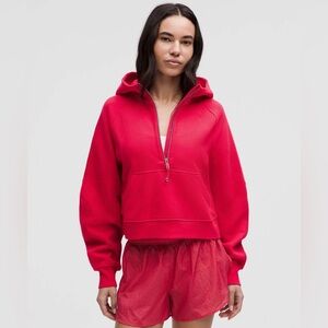 lululemon scuba half zip hoodie